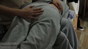 Domestic Discipline: Allen Spanked